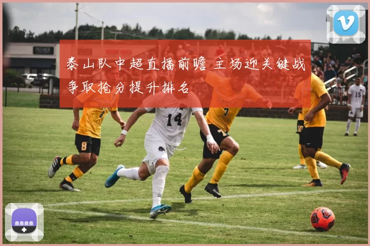 泰山队中超直播前瞻 主场迎关键战争取抢分提升排名